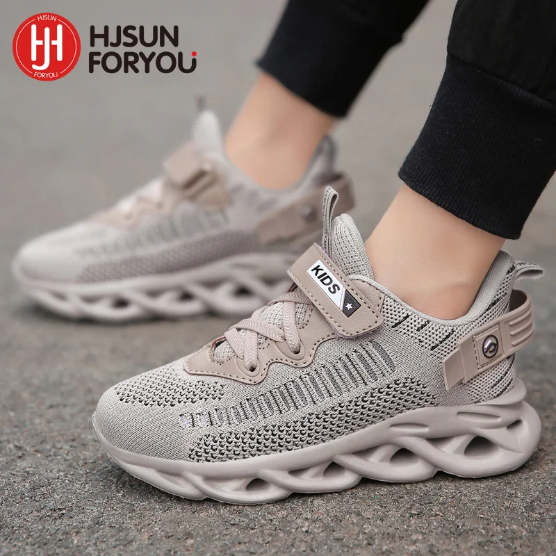 Closeout Children Sneakers Sport-Shoes Velcro Girls Boys Breathable Fashion Non-Slip Soft-Bottom xXKk7qDXj