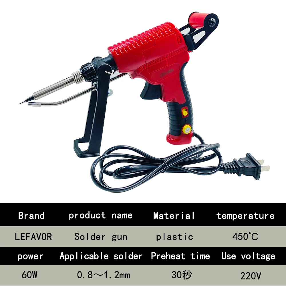 best soldering iron for electronics 60W Electric Soldering Iron Manual Soldering Gun Internal Heating Automatically Send Tin Gun Soldering Welding Repair Tool best soldering station