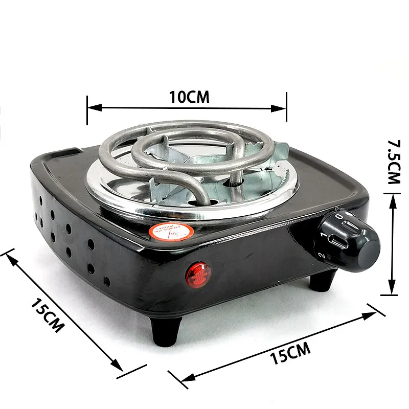Black Hookah Charcoal Heater Charcoal Stove Hot Plate Coal Burner Shisha  Hookahs Chicha Narguile Accessories - Shisha Pipes u0026 Accessories -  AliExpress