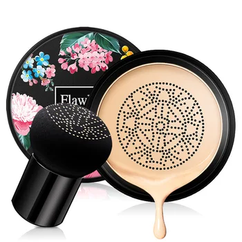 

Flawless Nude Makeup BB Air Cushion 20g Mushroom Head Puff Face Color Corrector Facial Brightening Foundation Concealer Cream