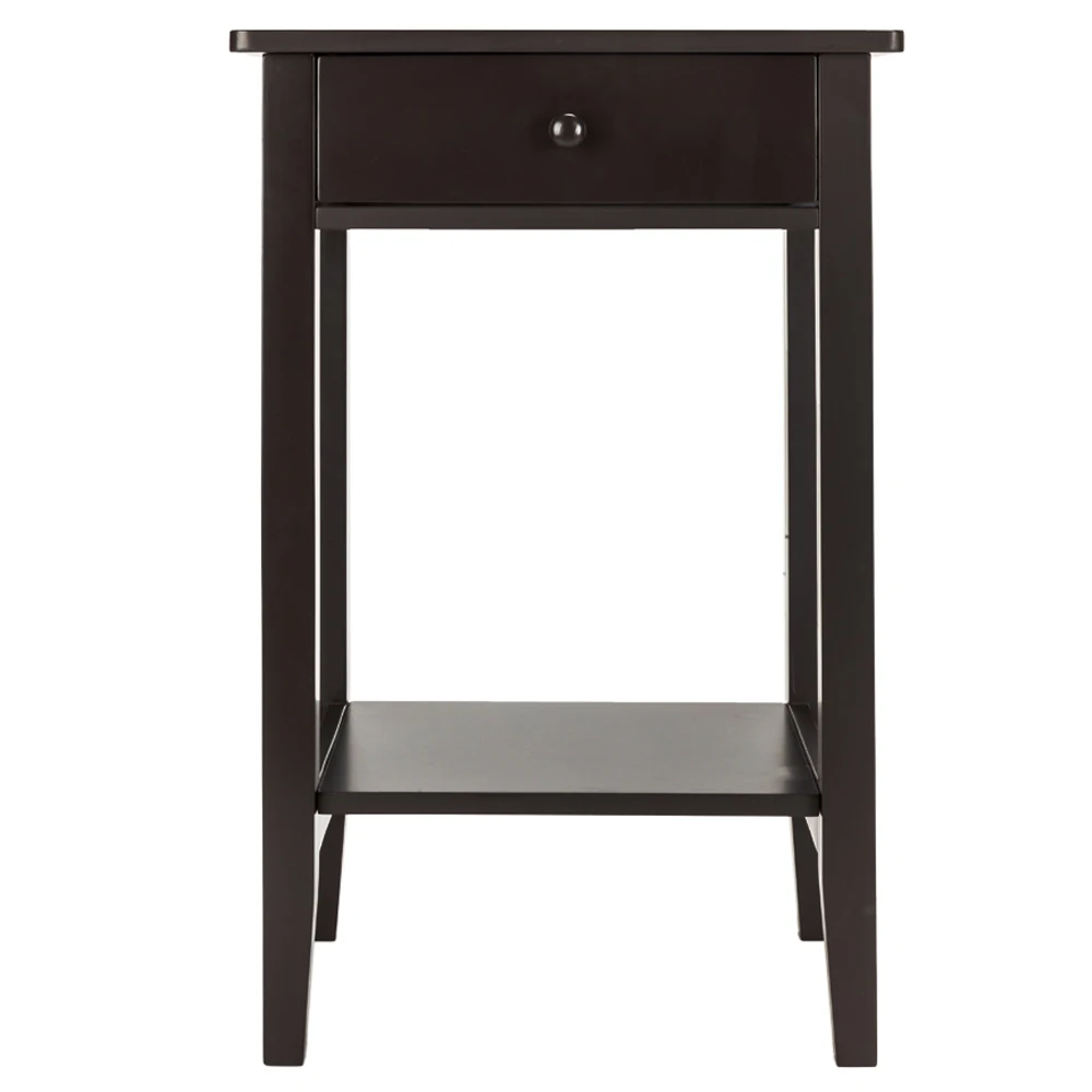 

Home Living Room Coffee Table with Drawer Two-layer Bedside Table Square Coffee Desk Tea Table High-Quality MDF Wood Desk
