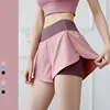 women's Sports shorte Outdoor running summer exercise shorts Workout Shorts Stretchy Athletic Skirt  Quick Dry Active Skorts