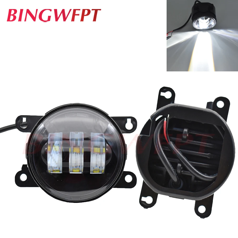 

2pcs/pair LED fog Lights for Renault Duster For Dacia Duster Logan Sandero 2004-2015 For Renault Megane 2 Saloon LM 2003~2015