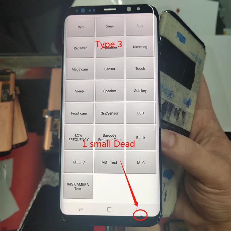 ЖК-дисплей с мертвой пятной для samsung Galaxy S8+ ЖК-дисплей для samsung S8 plus G955 G955FD кодирующий преобразователь сенсорного экрана в сборе