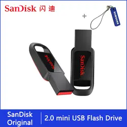 SanDisk CZ61 USB флэш накопитель 128 ГБ usb-накопитель 32 64 16 USB 2,0 memory stick флешки поддержка официальное подтверждение 1