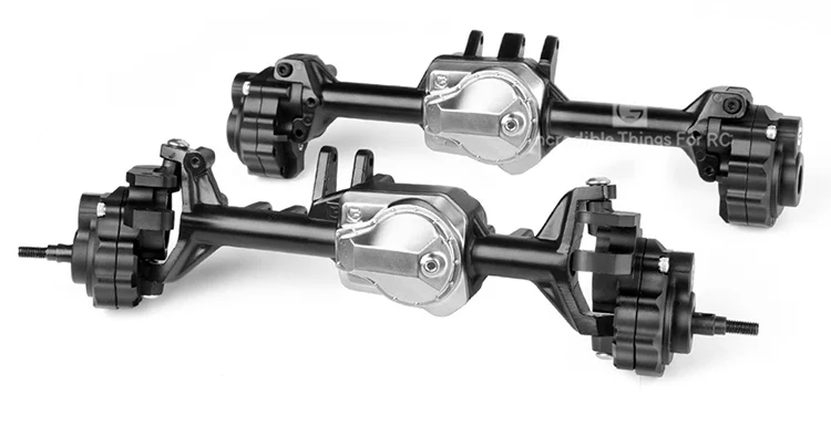 GRC G2 Aluminun Front Axle+Rear Axle Set  for 1/10 rc car Trx TRX-4
