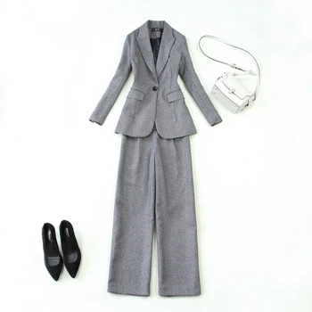 

Women Clothes Women's Business Suit Office Suits Pants Sets Trouser Suits for Women Female Jacket Pantsuit for Women