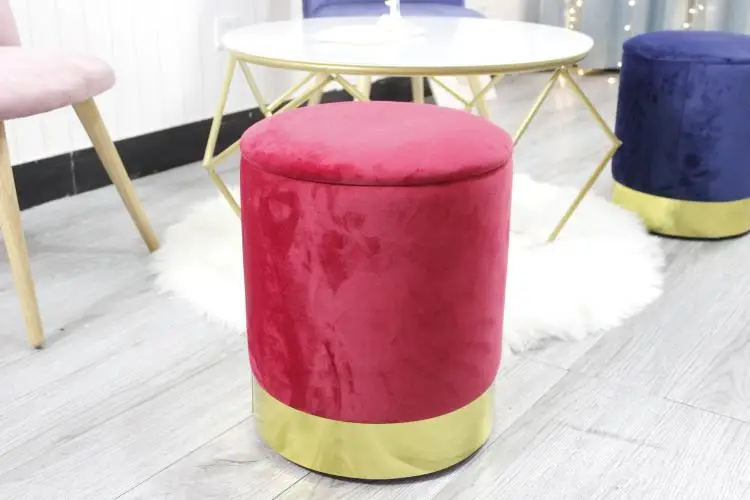 Скандинавский табурет, домашний журнальный столик, табурет, диван для гостиной, креативная обувь для переодевания, табурет, модный табурет для хранения косметики 41 см X 35 см - Цвет: style6