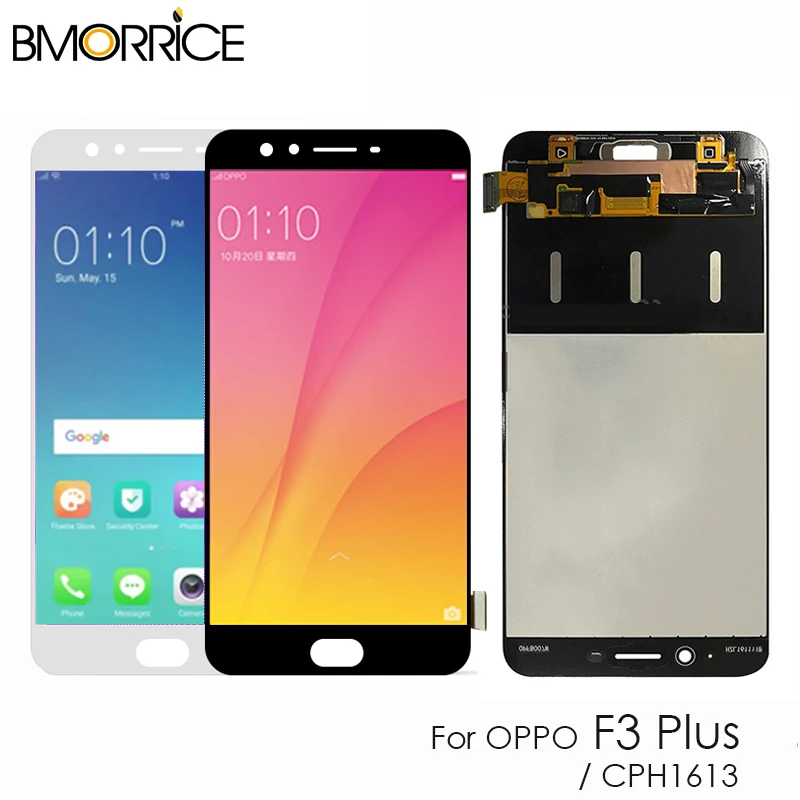

Original 6.0'' LCD For Oppo F3 Plus CPH1613 LCD Display + Touch Screen Digitizer Assembly Replacement Parts