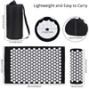 Acupressure Mat Sensi Massage Mat Pillow Set  applicator for Neck Foot Yoga Mat with Needle Back Cushion 4
