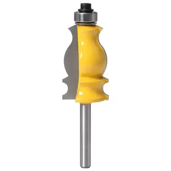 

6mm Shank Handrail Knife Architectural Line Router Bit Trimming Cutter Woodwork 35EE