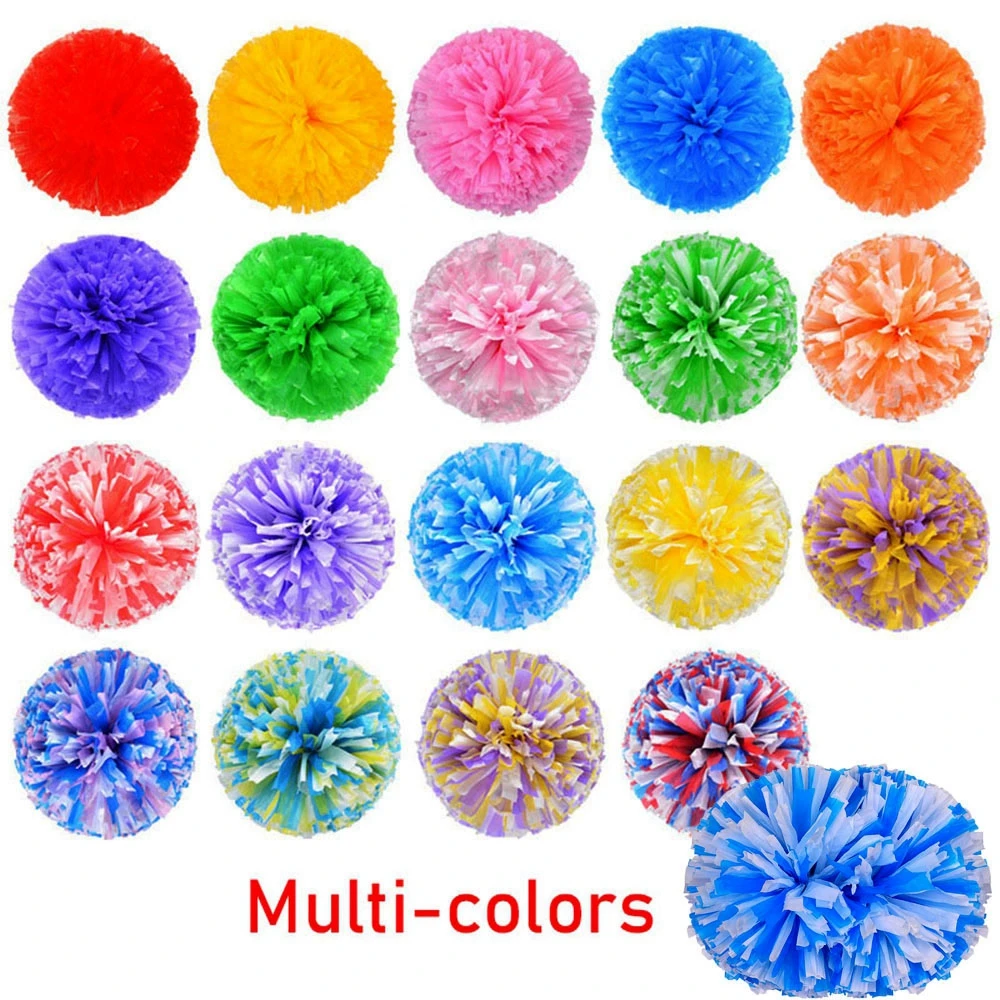 30cm Game Sports Pom Poms Cheerleading Cheering Flower Ball Match Vocal Dance Party Concert Decorator Props Club Supply cheerleading pom poms,cheerleading ball