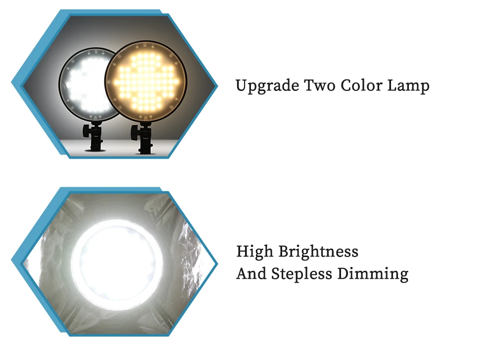 Iluminação para fotografia, conjunto de 4 lâmpadas