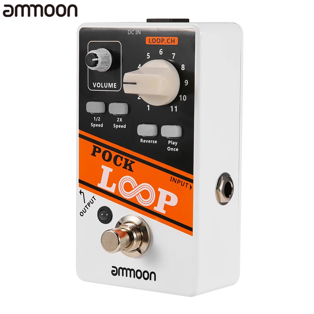 True-Bypass-Guitar-Accessories Pedal-Loop Guitar-Effect-Pedal Ammoon Loopers 11