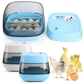 

Eggs Incubator Full Automatic Household Intelligent 16 Eggs Incubator Chick Hatchery Equipment US Plug Wide Voltage 110-220V