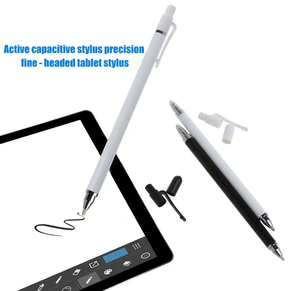 

Dual Soft Nibs Touch Screen Capacitive Stylus Pen for Smart Phone/Tablet/Laptop