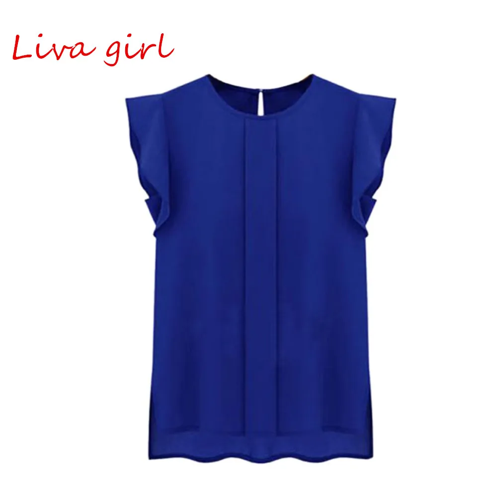 Women's Shirt Top Summer Top Casual Loose Short Sleeve Summer Short Sleeve Chiffon Solid Color Top Elegant OL Blouse Women's Shirt Top Summer Top Casual Loose Short Sleeve Summer Short Sleeve Chiffon Solid Color Top Elegant OL Blouse