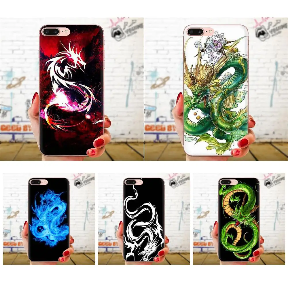 Phone Cases For Xiaomi Redmi Mi 4 7A 9T K20 CC9 CC9e Note 7 9 Y3 SE Pro Prime Go Play The Chinese Zodiac Dragon | Мобильные телефоны