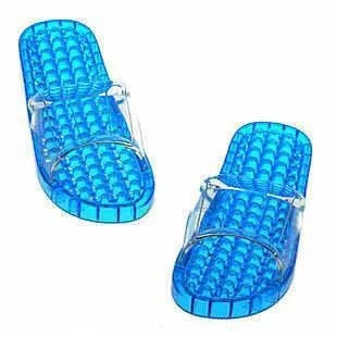 

Transparent Crystal Massage Slippers Bathroom Slippers Massage Foot