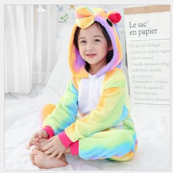 

Kigurumi Pajamas Unicorn For Children Girls Pyjamas Boys Sleepwear Animal Lion Deer Licorne Onesie Kids Costume