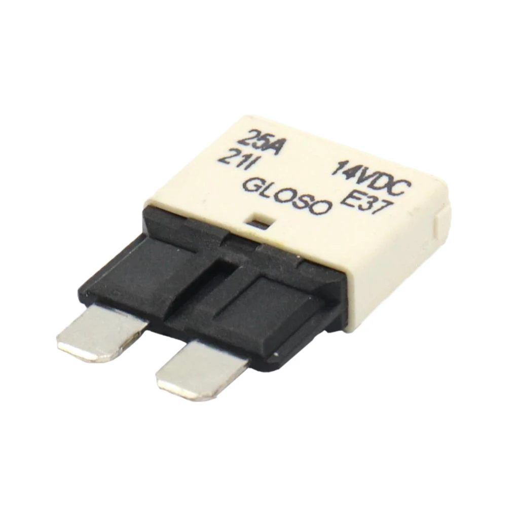 25A Circuit Breaker Blade Trip Fuse Automatic Resettable Function