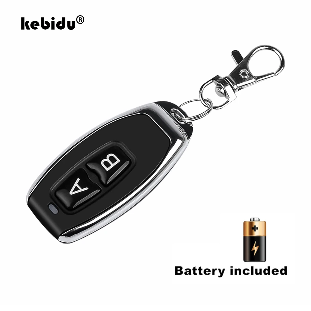 kebidu 433Mhz RF Remote Control Copy 2 Buttons Cloning Duplicator for Distance Learning Electric Garage Door Controller | Электроника