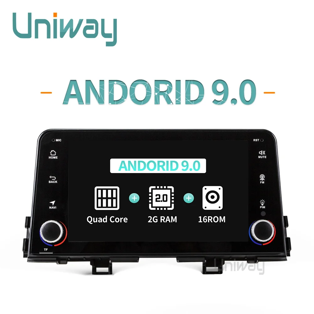 

Uniway android 9.0 2G+32G car dvd player forKia Picanto 2017 2018 GPS gps navigation car multimedia player video radio player