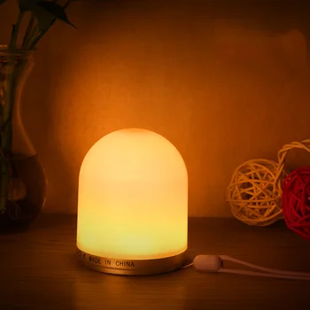 

Romantic Warm Dimmable RGB Color LED Portable Night Light Bedside Table Lamps With Remote Control Home Outdoor Lighting LB88