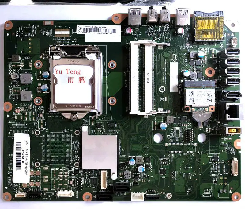 placa-mãe cih81s MB-6050A2571501 placa-mãe lga 1155