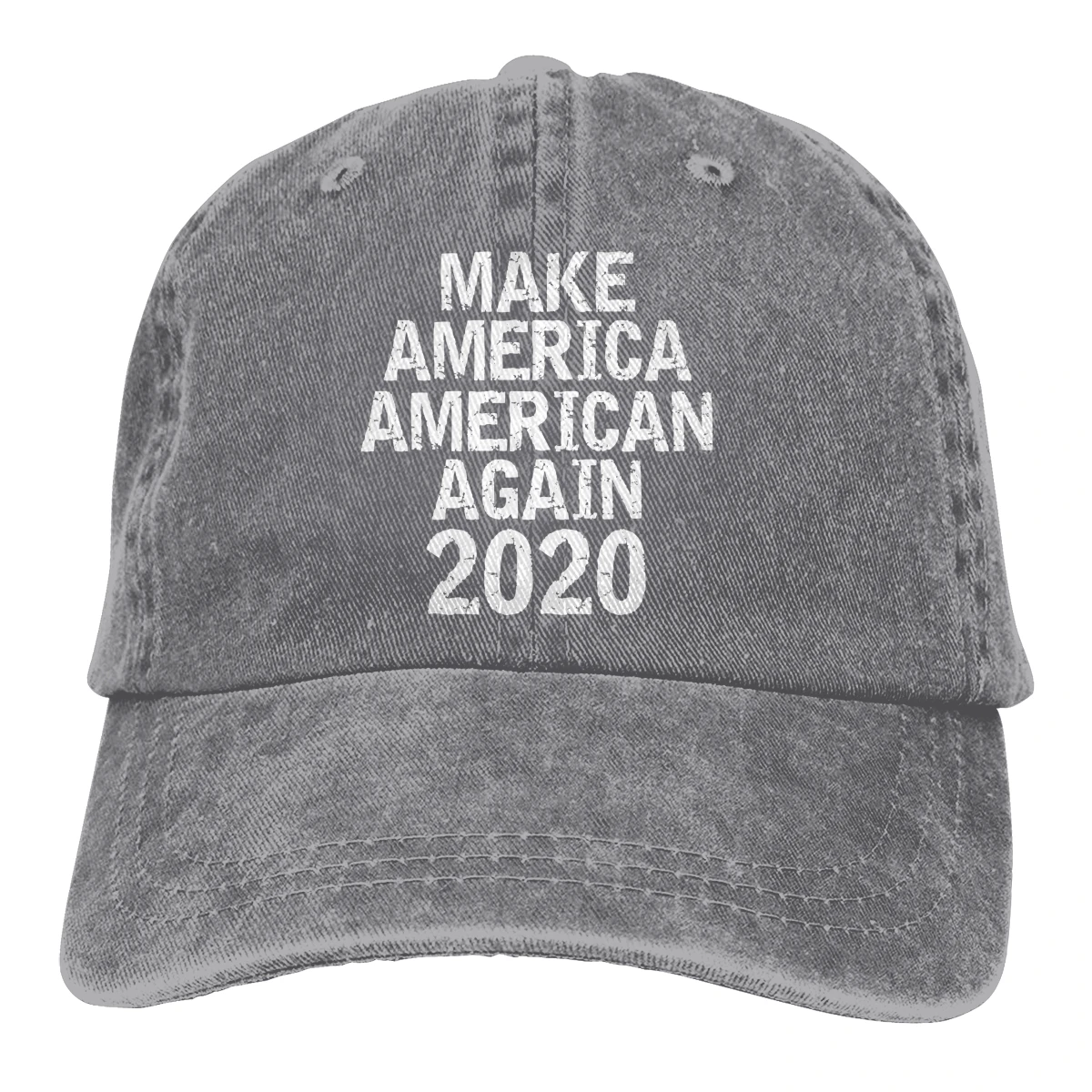 Make America Great agne Casquette Черная мужская и женская джинсовая бейсболка с ремешком Регулируемая Кепка для гольфа