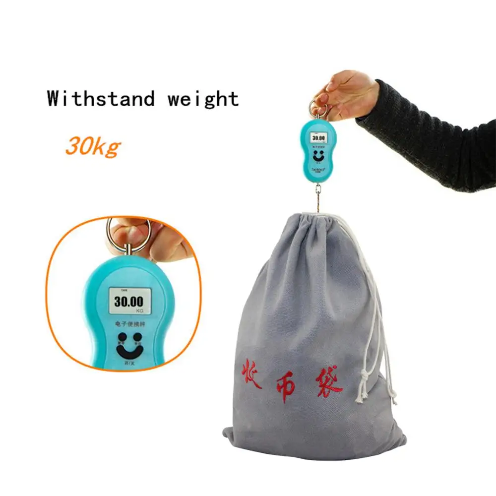 Game Machine Game Tokens Storage Bag Arcade Game Coin Canvas Bag Game Center