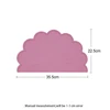 100%Food Safe Approve Silicone Dining Appliance Placemat Table Mat Children's Tableware Pad Kids Feeding Tableware Baby Stuff 6