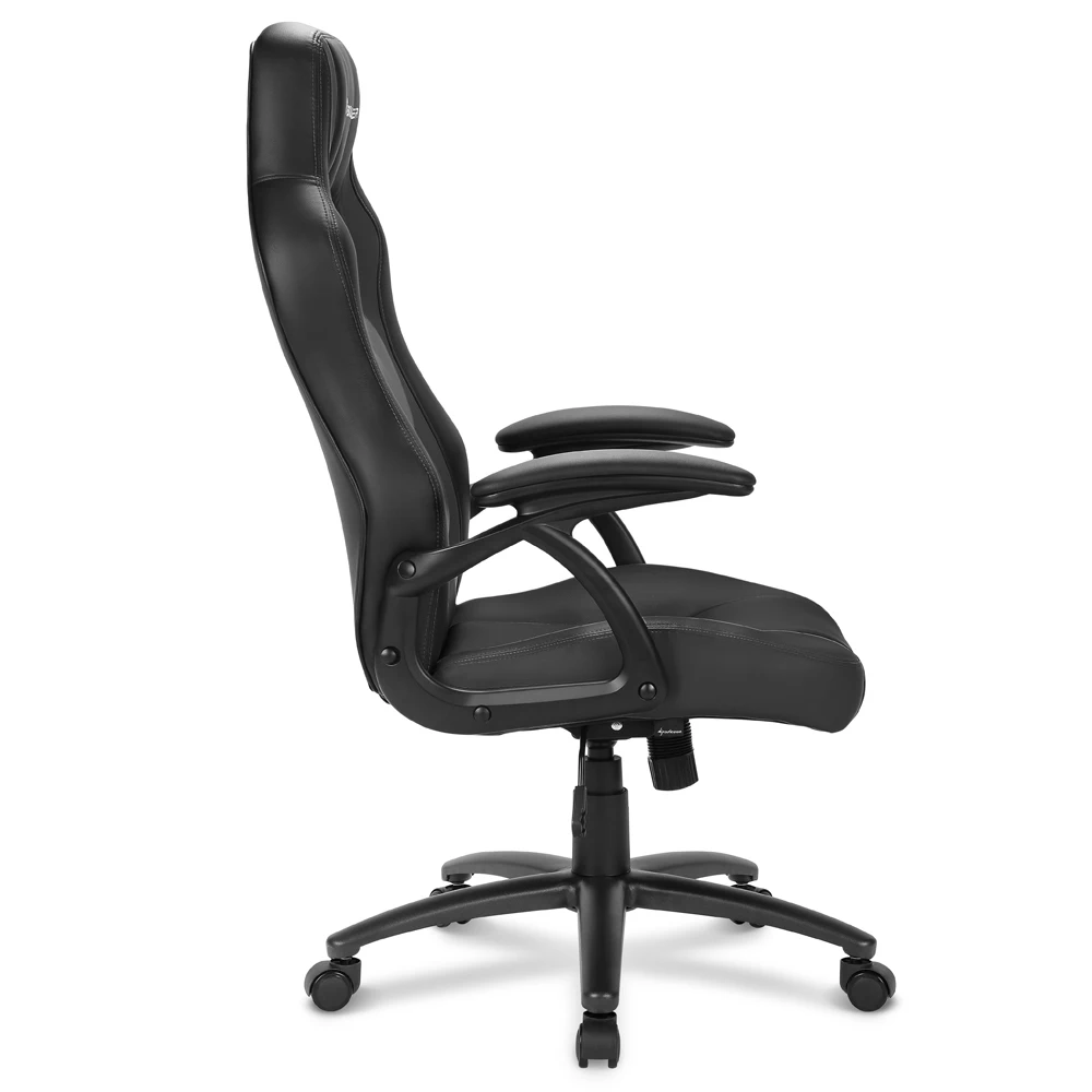 Игровое кресло Sharkoon Skiller SGS1 компьютерное, до 100 кг, кожа PU/PVC, дерево