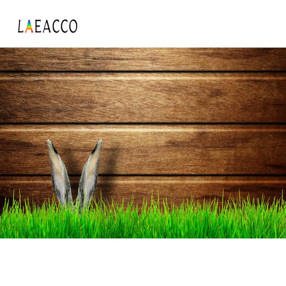 Laeacco фотофоны с изображением старой деревянной доски счастливого пасхального