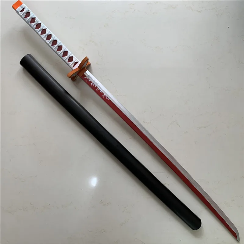 104 см киметасу no Yaiba меч оружие убийца демонов Tanjirou Kochou Shinobu косплей 1:1 нож ниндзя
