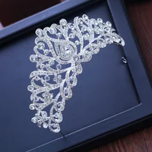 Головной убор невесты Стиль свадебное платье корона аксессуары свадебные аксессуары искусственный бриллиант корейский стиль Принцесса Корона Perf