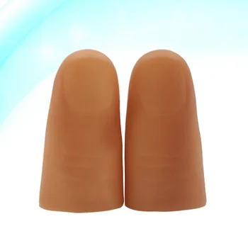 

Five Pairs Magic Light Up Thumbs Simulation Magic Trick Magic Light up Finger LED Finger Lamp for Halloween Party Show