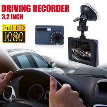 

3.2 inch Universal Dash Cam Dual Voiture 170° 3.2inch Multi Language Wide Angle Car Dvr wifi 1080P Mini Car Dvr Camera Coche