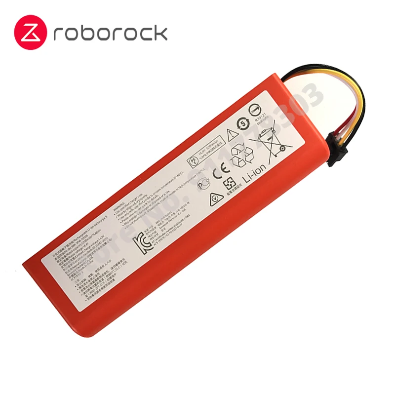Batteria Di Ricambio 5200 MAh Agli Ioni Di Litio Per Xiaomi Roborock S5, S5 Max, S50, S51, S55 - 2