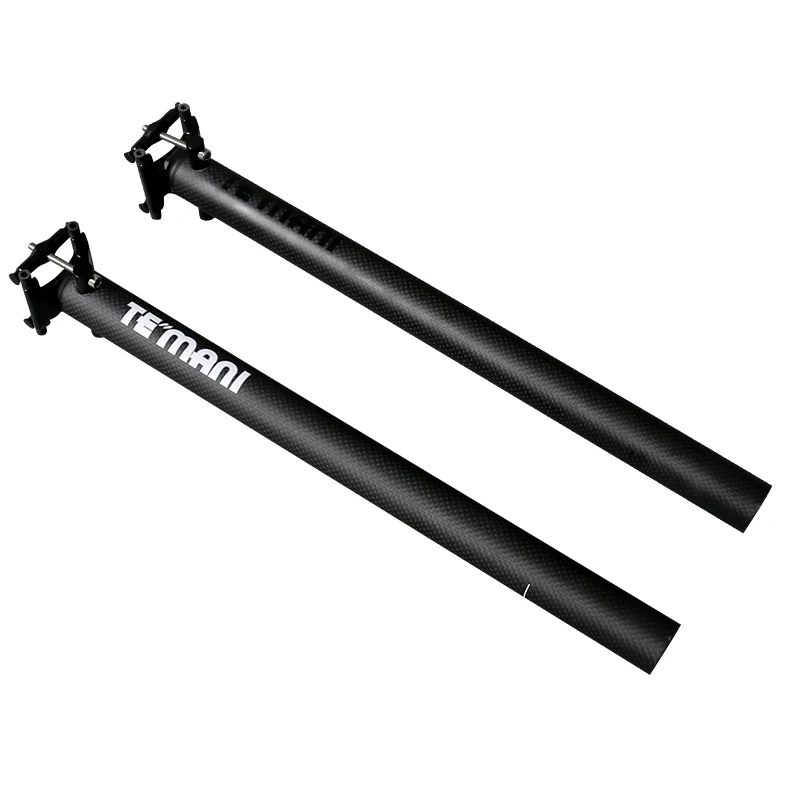 

TEMANI bike full carbon seatpost 3K 33.9*580MM 280g