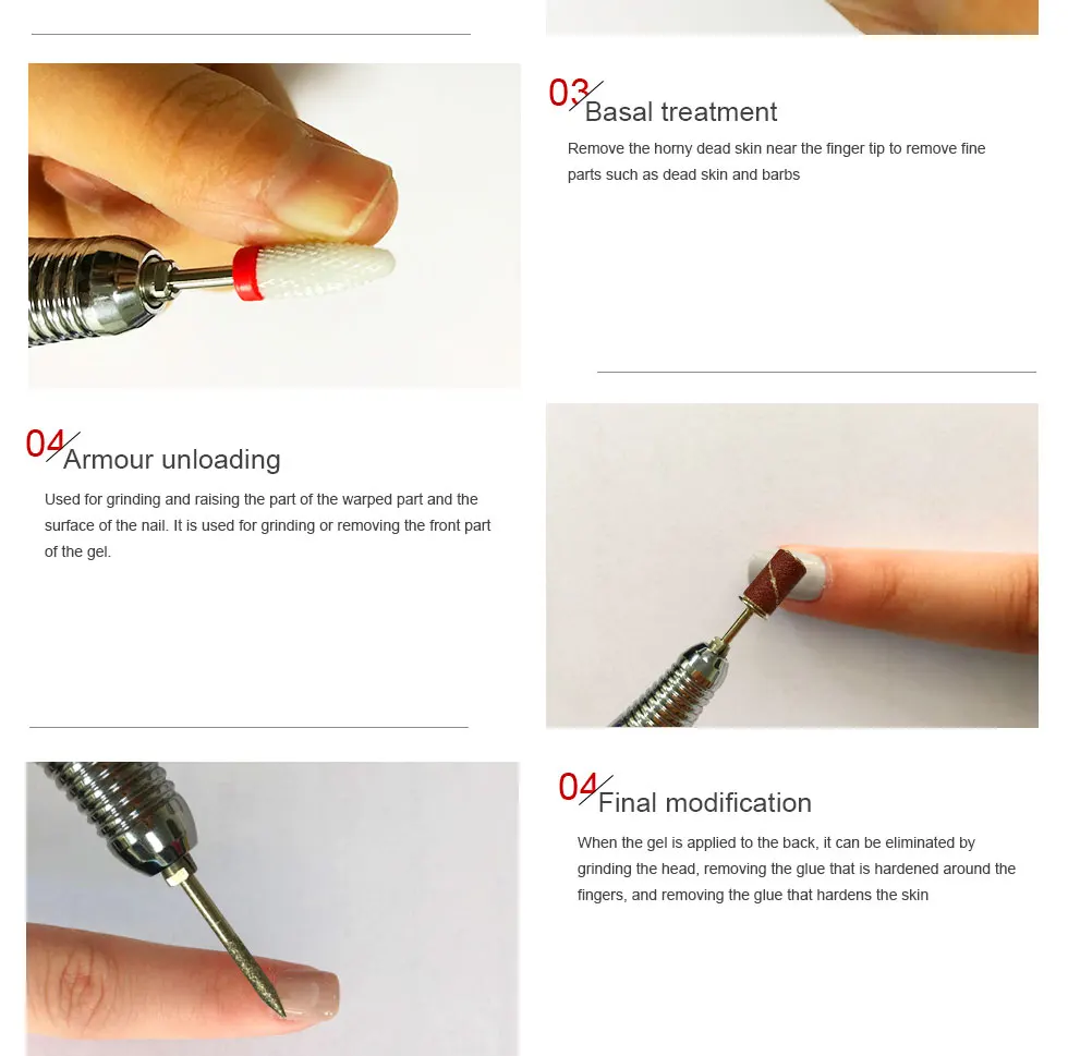 New Nail Drill Manicure Set 30000 RPM Electric Nail Drill Machine Drills Accessory Speed Control Pedicure Manicure Machine Tool