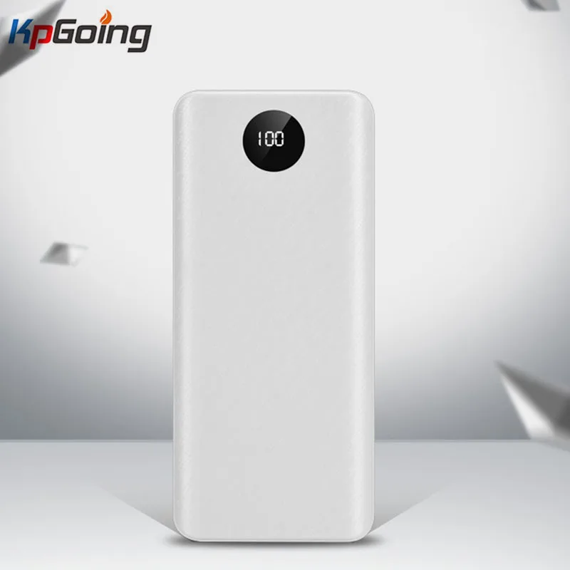 QC 3.0 Fast Charging USB Power Bank Battery Charger Box LED Digital Display Light 8*18650 Battery Charger Box for Huawei Iphone afbeelding