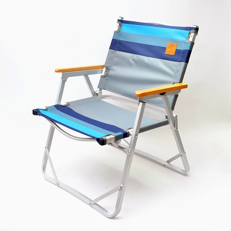 

Outdoor Lightweight Aluminum Alloy Fishing Chair Portable Canvas Beach Fishing Chair Foldable Chair for Barbecue Fishing Camping