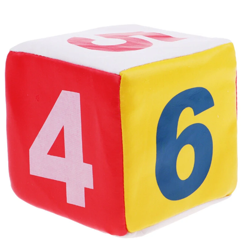  Sponge Dice Dice Six Sided Spot For Game Toy Math Teaching Kids Child 10cm Leather Universal New Ho - 4000064545900