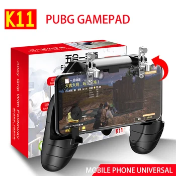 

K11 Pubg Game ControlPhone Shooter AK66 Gamepad Trigger Fire Button Game Controller PUBG Game Gamepad switch controller