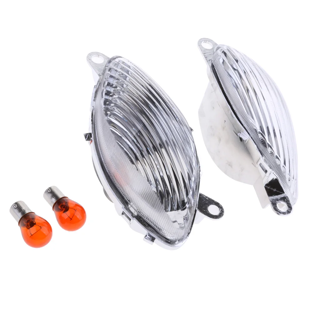2 шт мотоциклетные указатели поворота для Suzuki Hayabusa GSXR1300 99-07 Clear