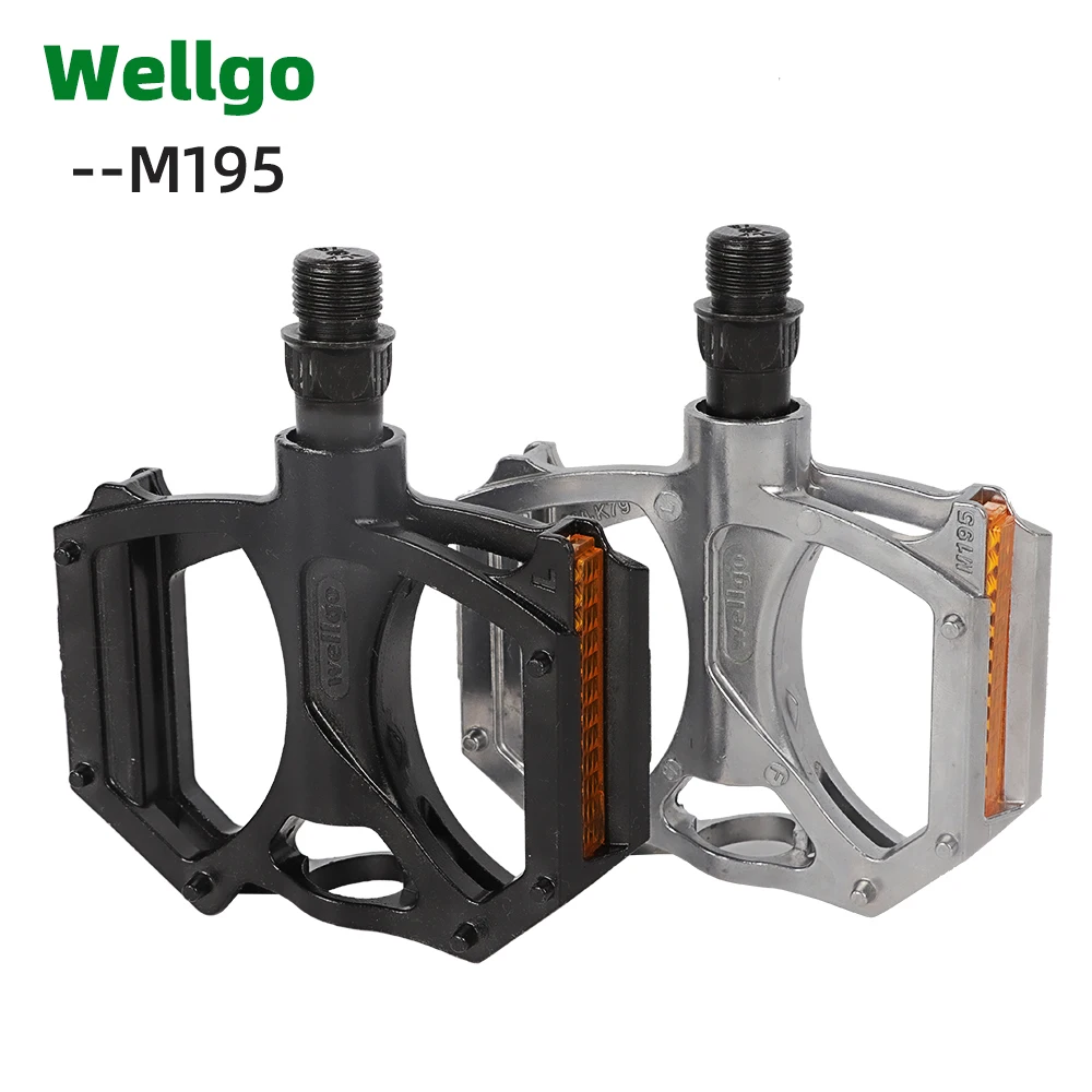 Bike Parts Mtb Pedals Wellgo Wellgo Bicycle Alloy Pedal Mountain Bike Pedal Wellgo - Bicycle Pedal