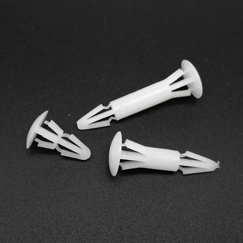 Rivets And Fasteners 50pc Nylon Plastic Standoff Spacer Rivet Push In Lock Clip Fixed Support PCB Circuit Board For 3-4mm 4.5-5.5mm Hole Chassis