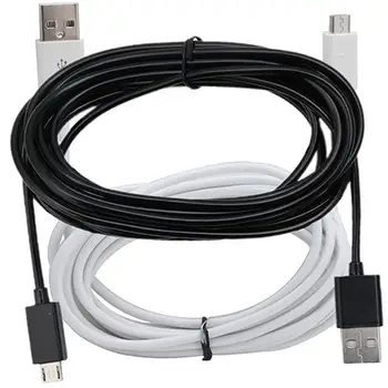 

Long Micro USB Charge Charging 3 Meter Power Cable Newest Charger Charge Cable Cord for PS4 Xbox One Controller
