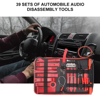 

Car Audio Disassembly Tool 39 Piece Set Central Control Door Interior Removal 39 Piece Set Cd Disassembly Tool 39 Piece Set